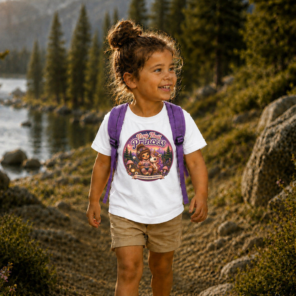 Tiny Trail Princess Toddler Tee
