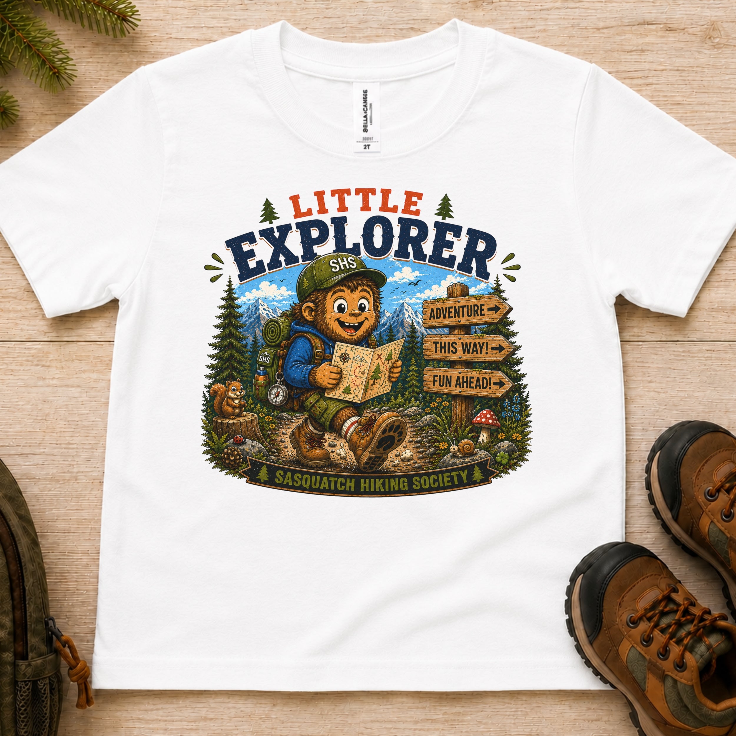 Little Explorer Toddler Tee