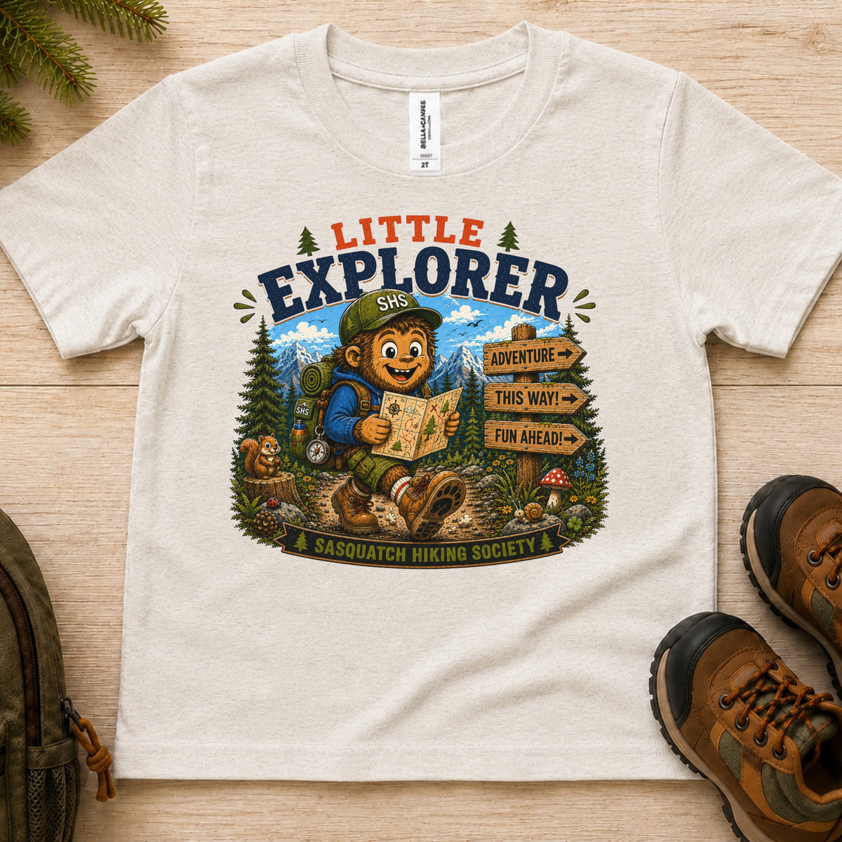 Little Explorer Toddler Tee