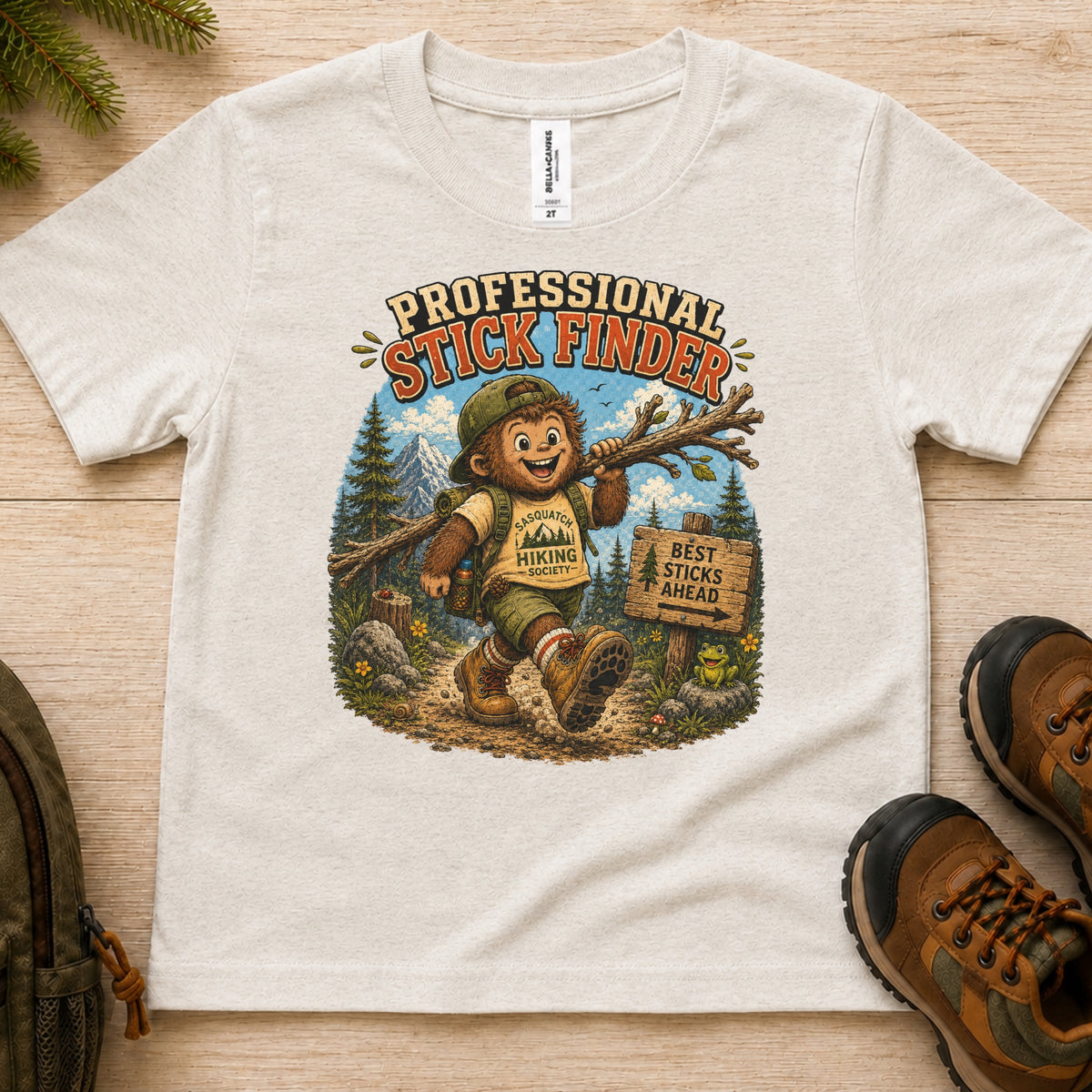 Professional Stick Finder Toddler Tee