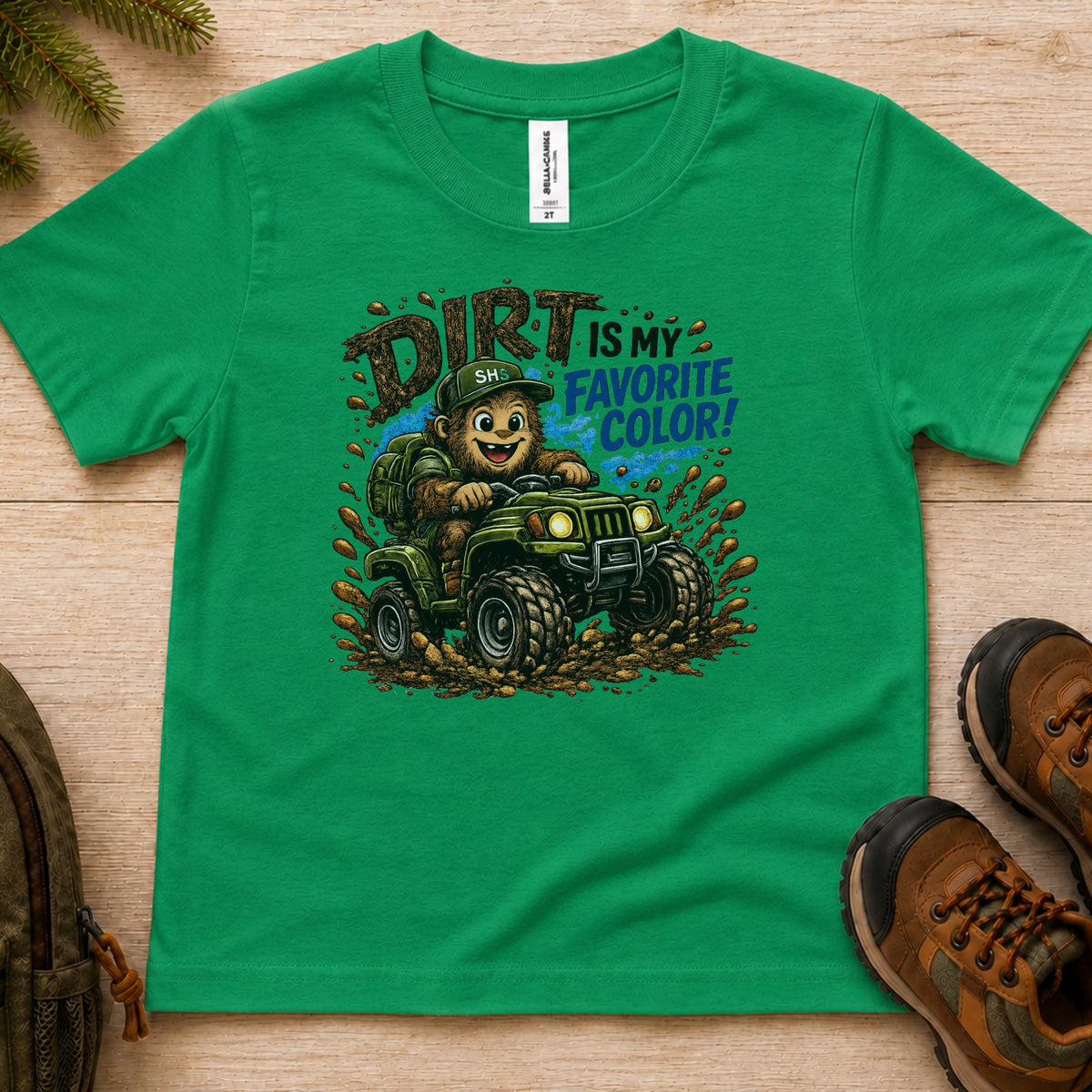 Dirt is My Favorite Color Toddler Tee