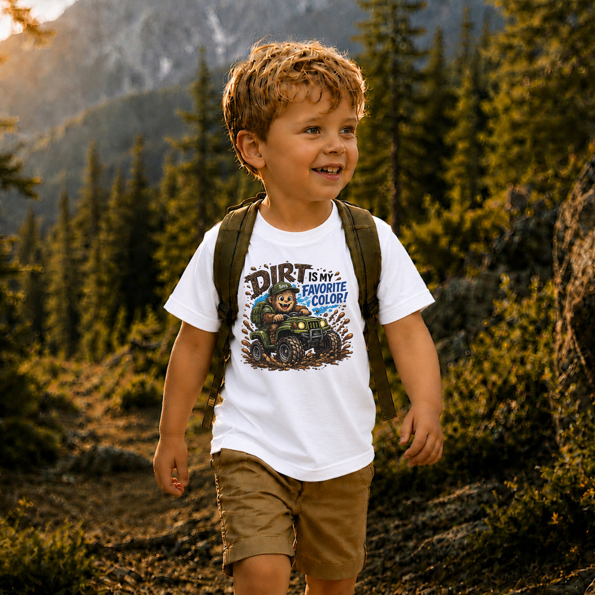 Dirt is My Favorite Color Toddler Tee