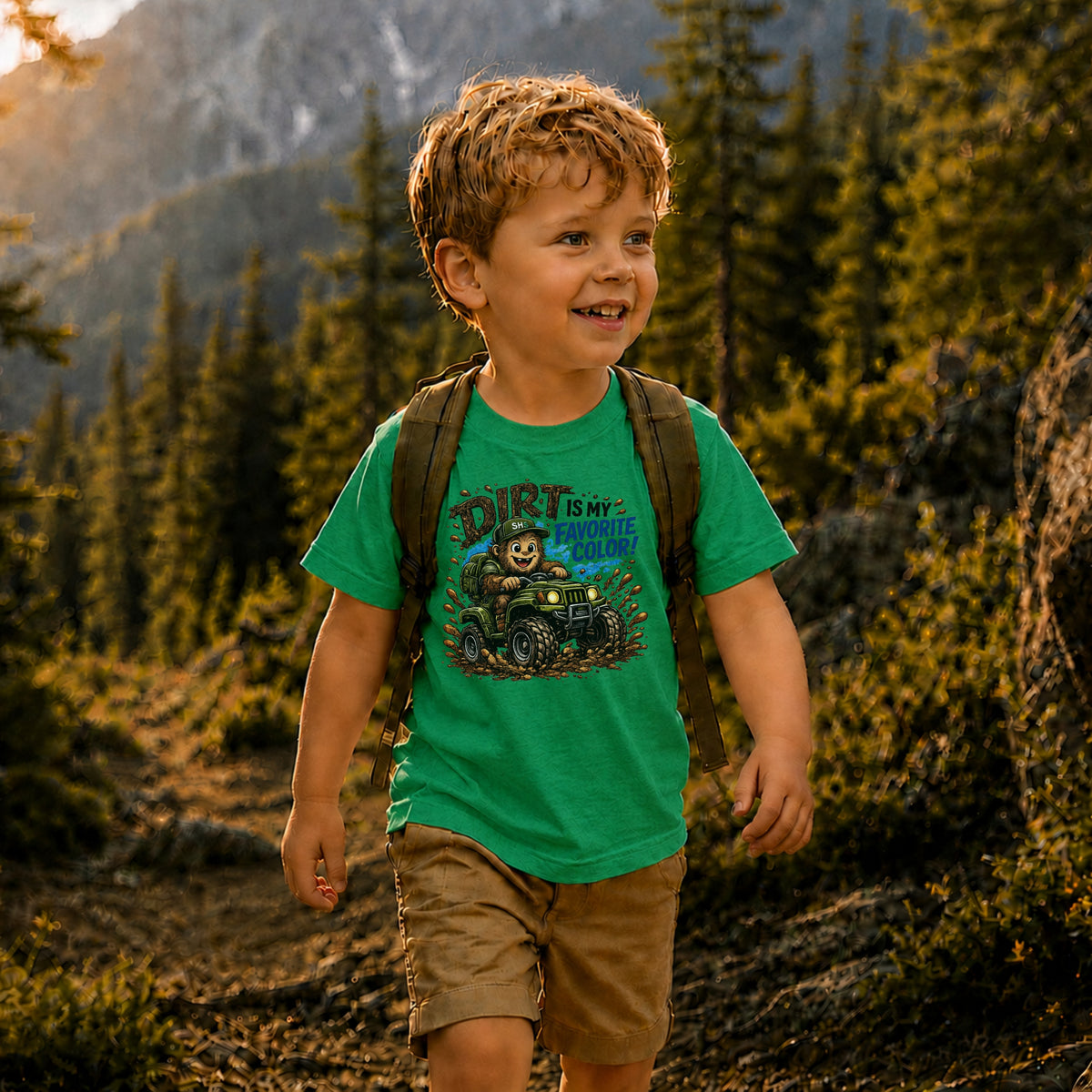 Dirt is My Favorite Color Toddler Tee