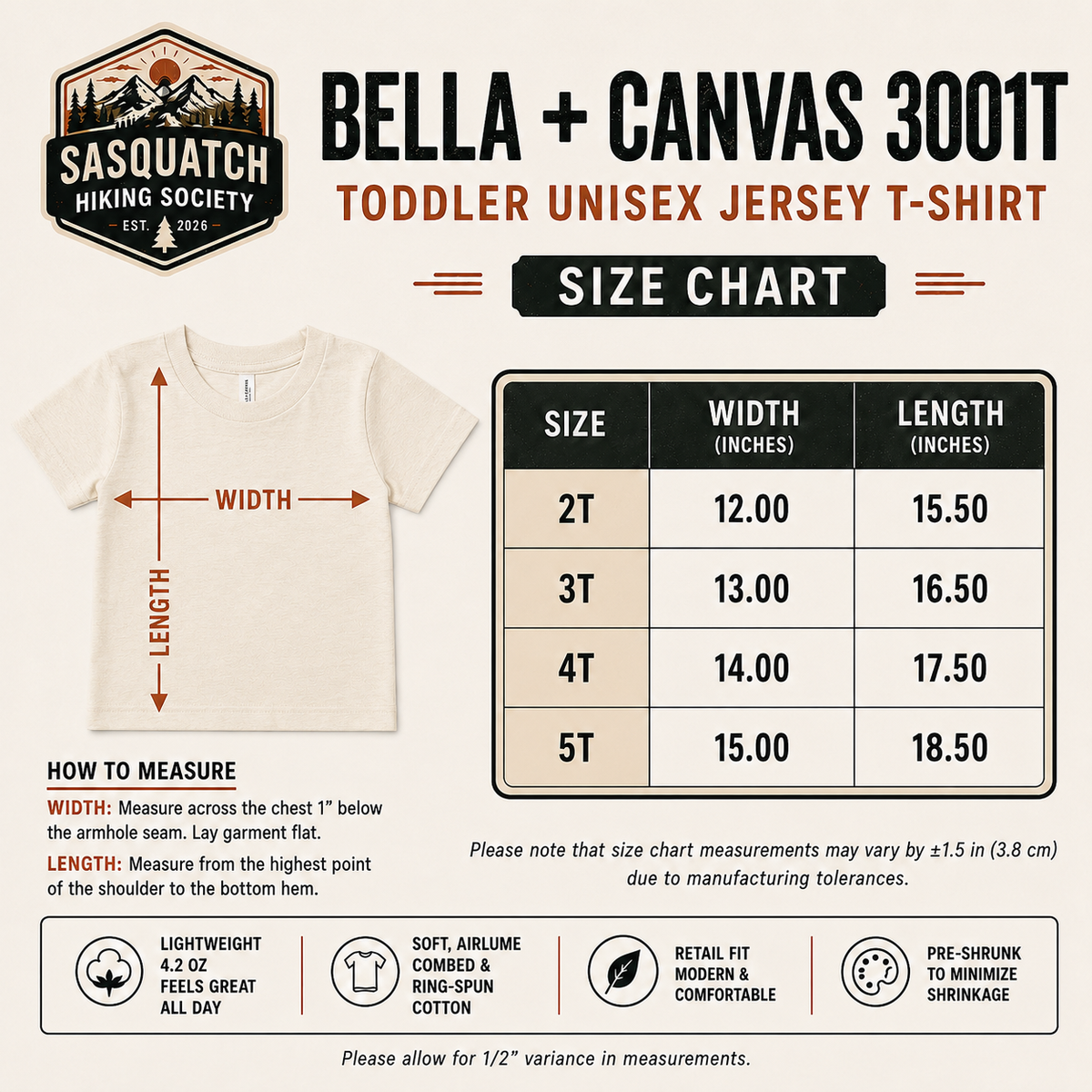 Campfire Chaos Crew Toddler Tee