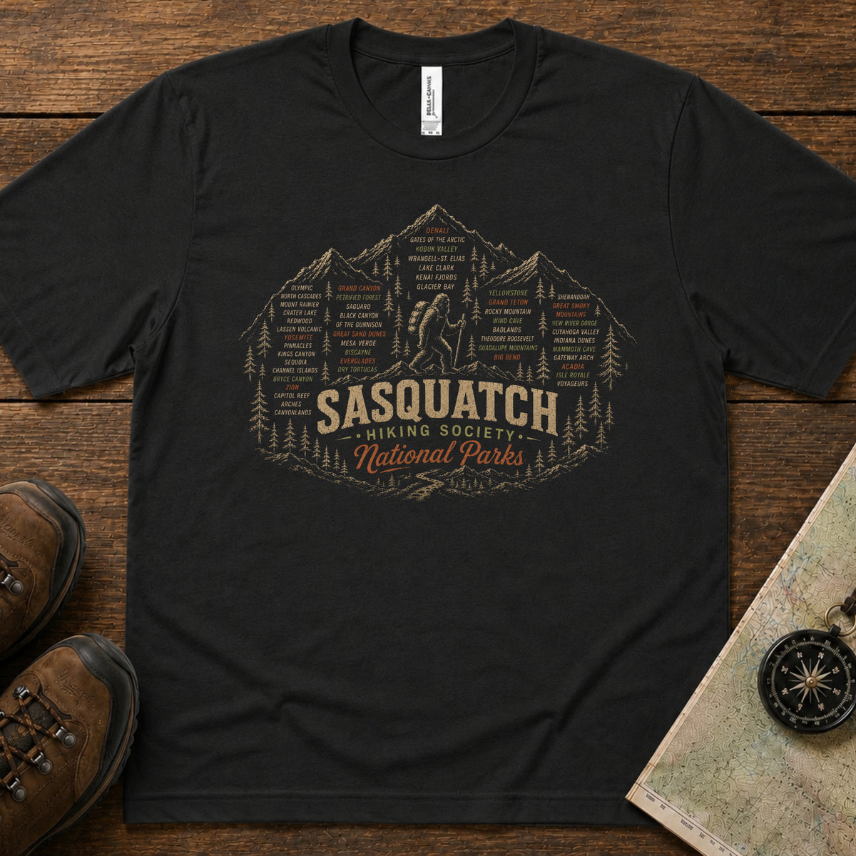 National Park Mountain Men's Tee