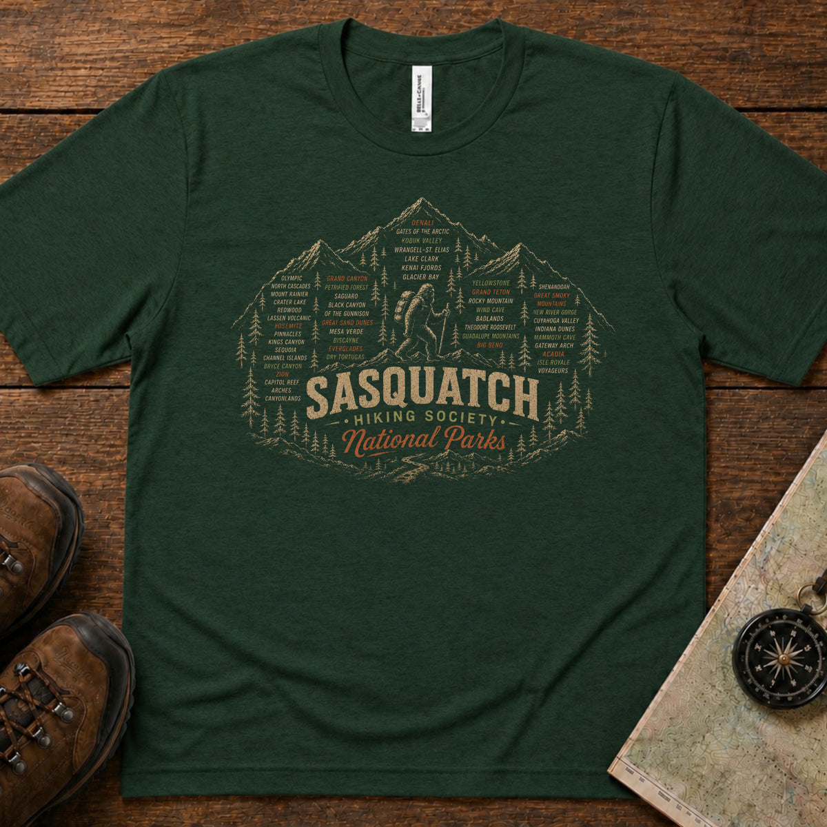 National Park Mountain Men's Tee