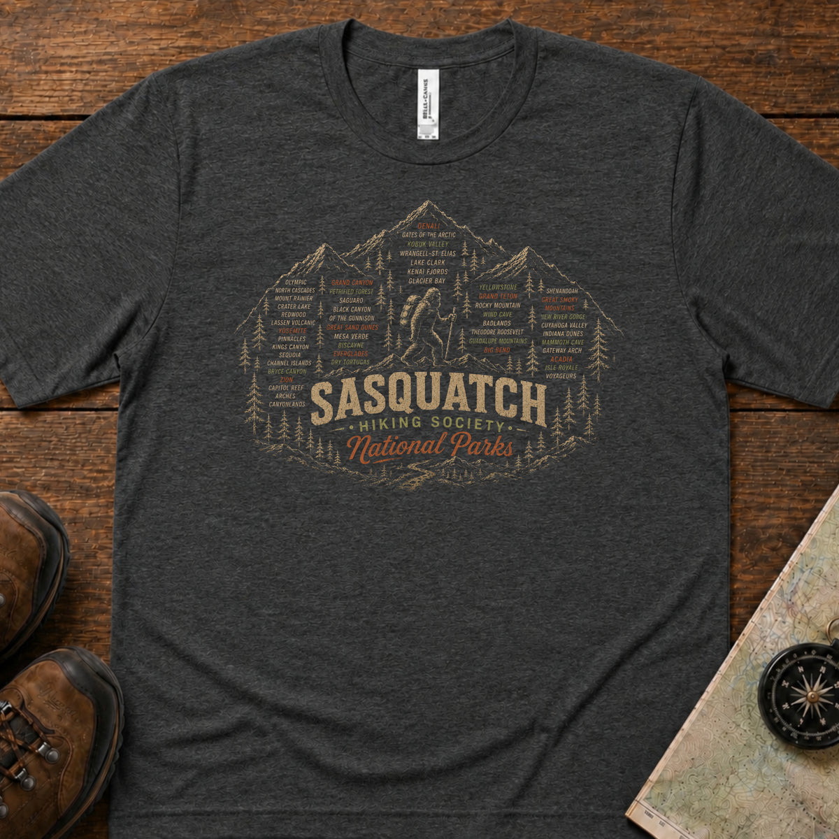 National Park Mountain Men's Tee