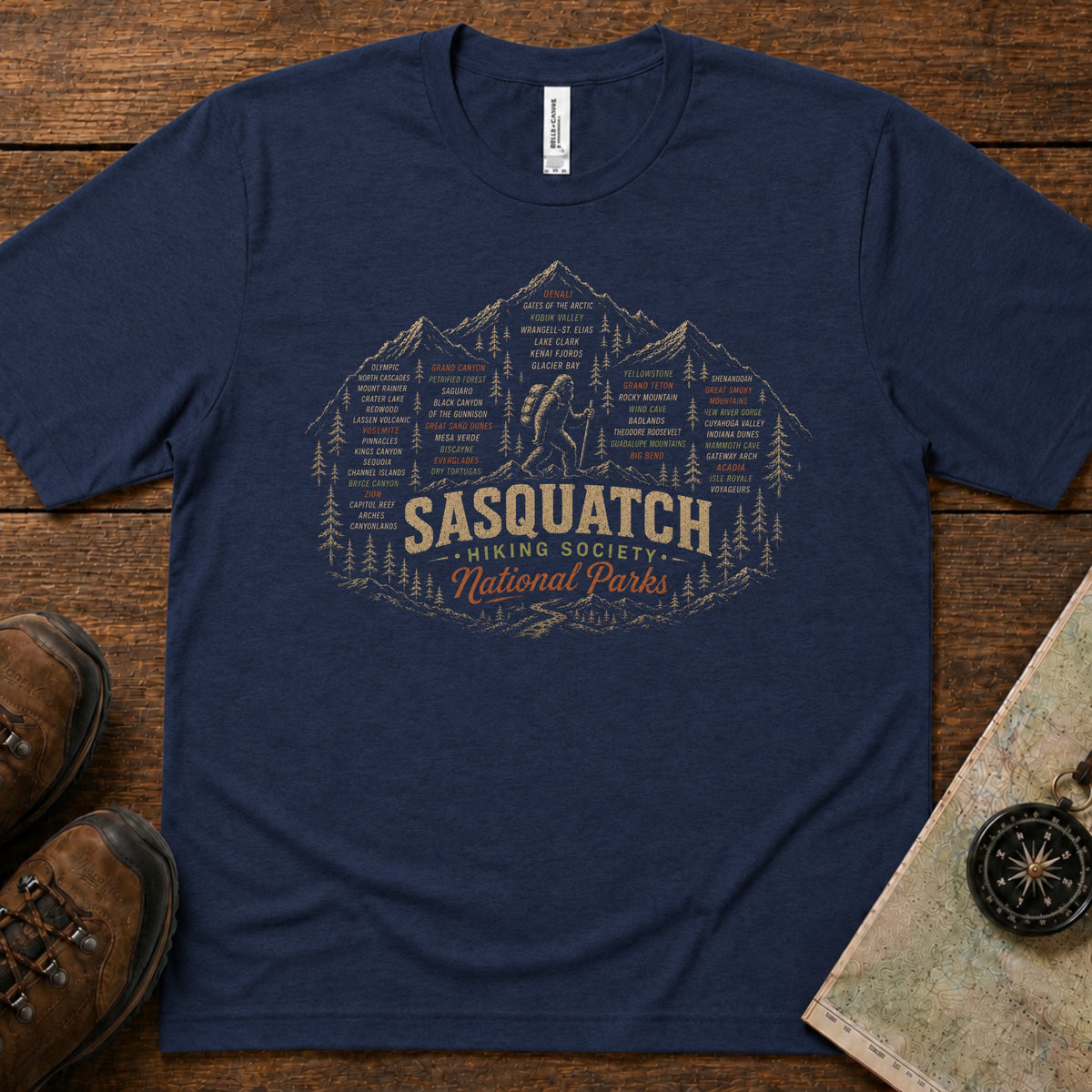 National Park Mountain Men's Tee