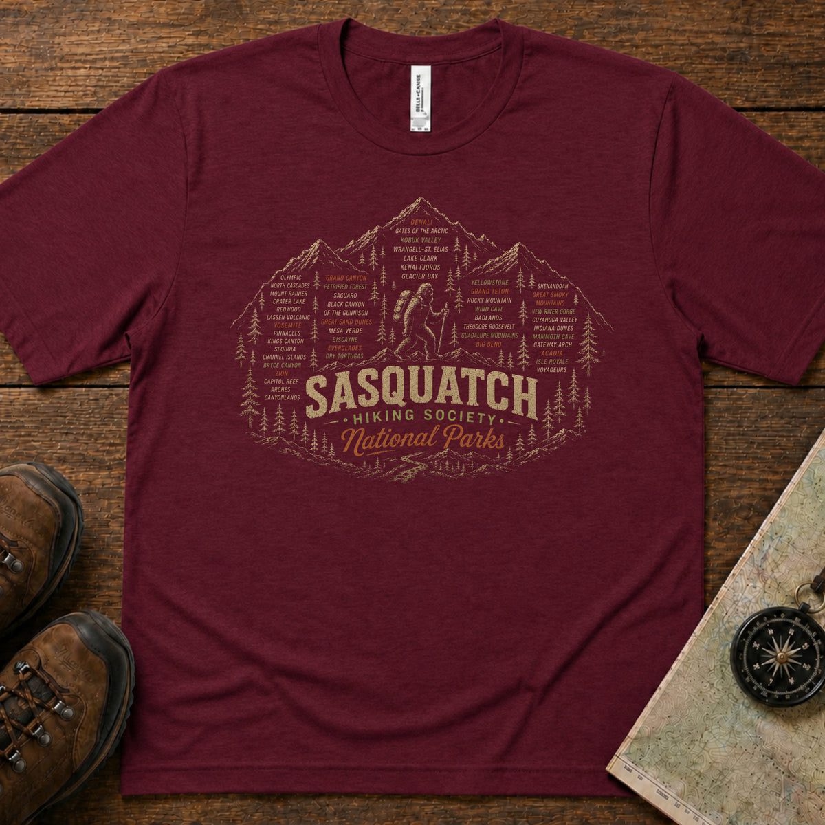 National Park Mountain Men's Tee