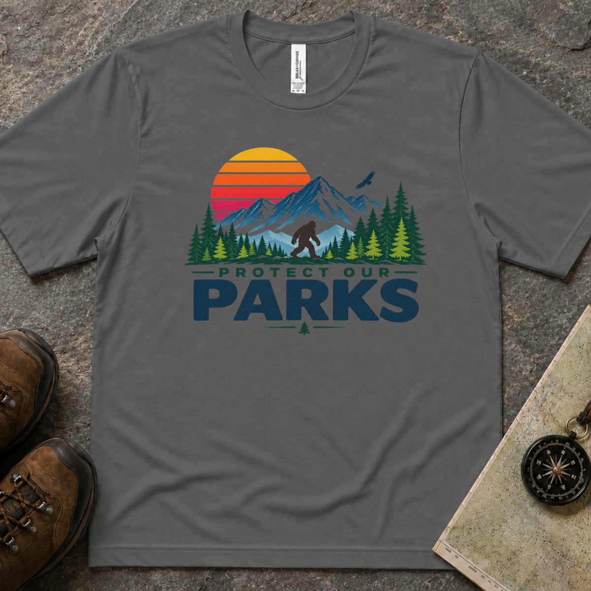 Protect Our Parks Retro Men's Tee