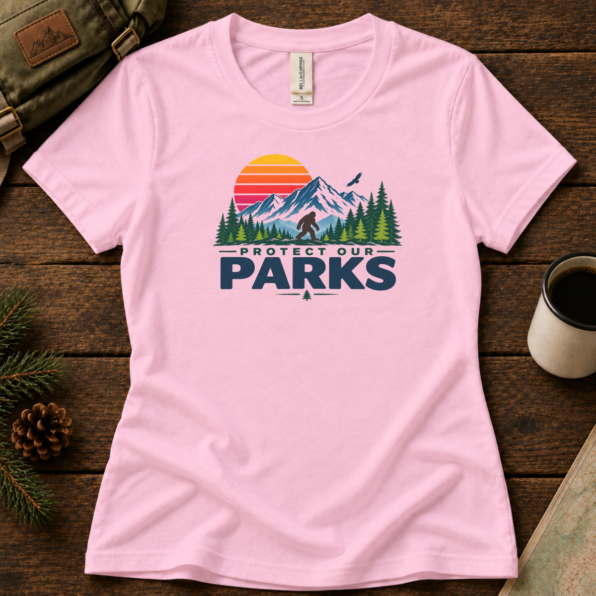 Protect Our Parks Retro Women's Tee