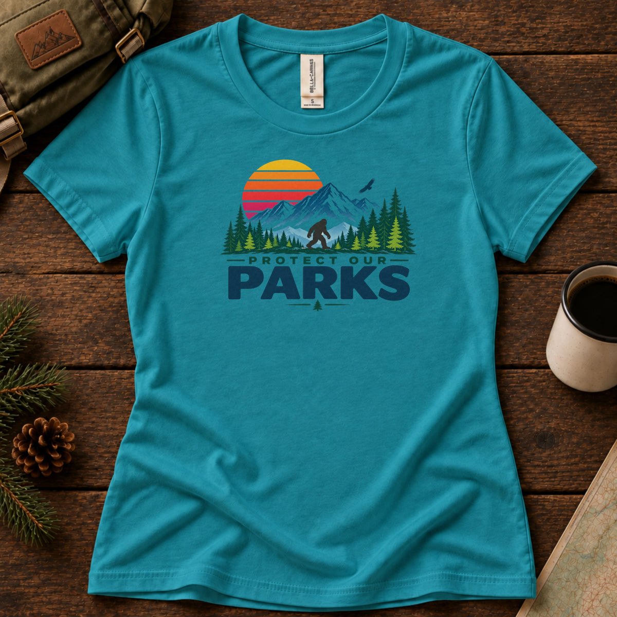 Protect Our Parks Retro Women's Tee
