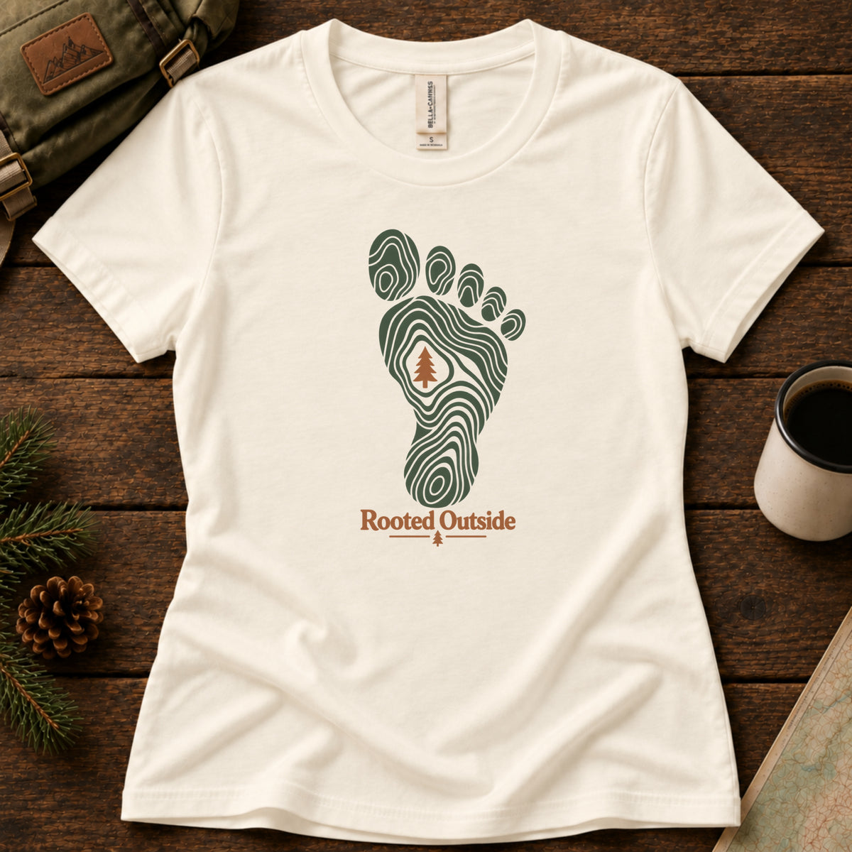 Rooted Outside Women's Tee