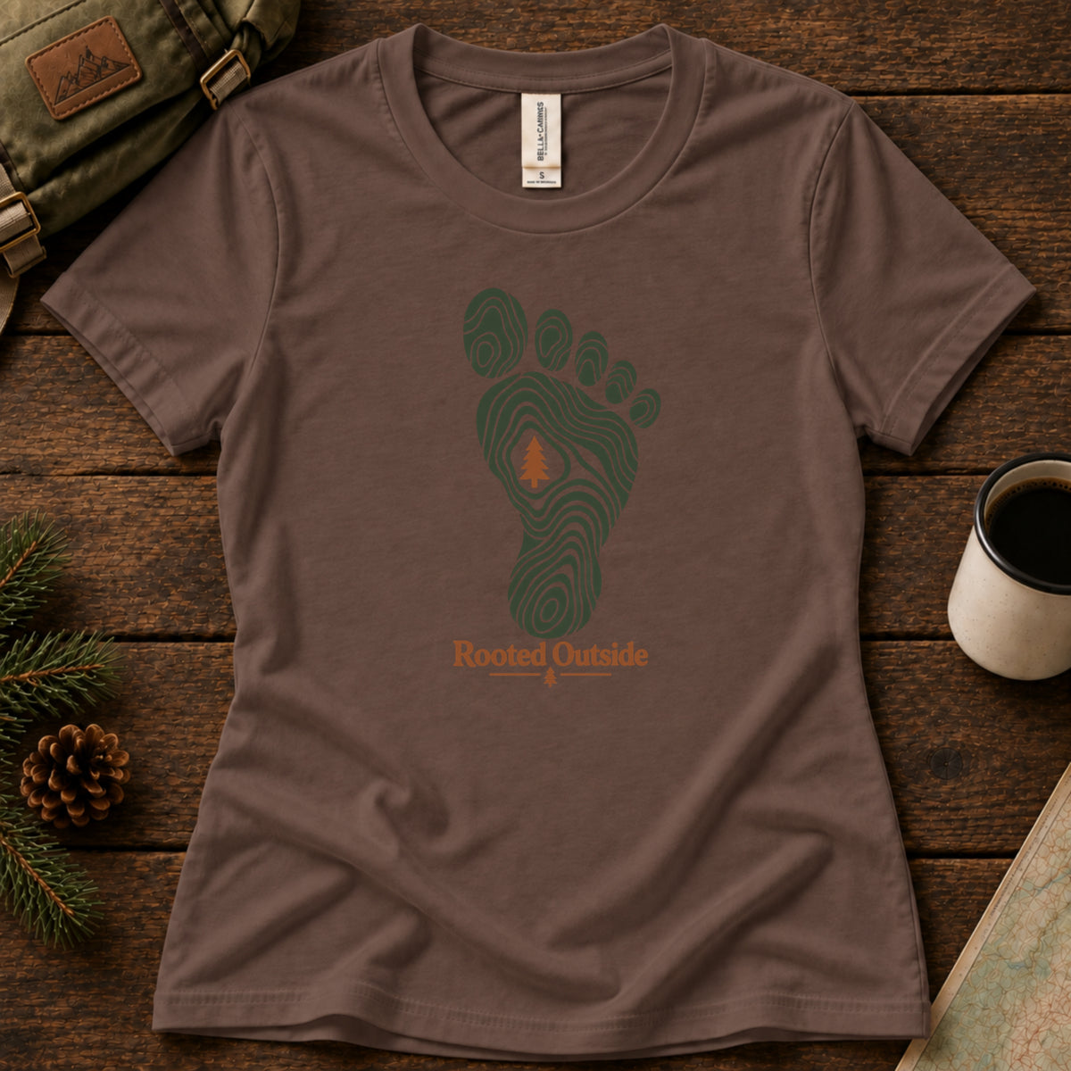 Rooted Outside Women's Tee