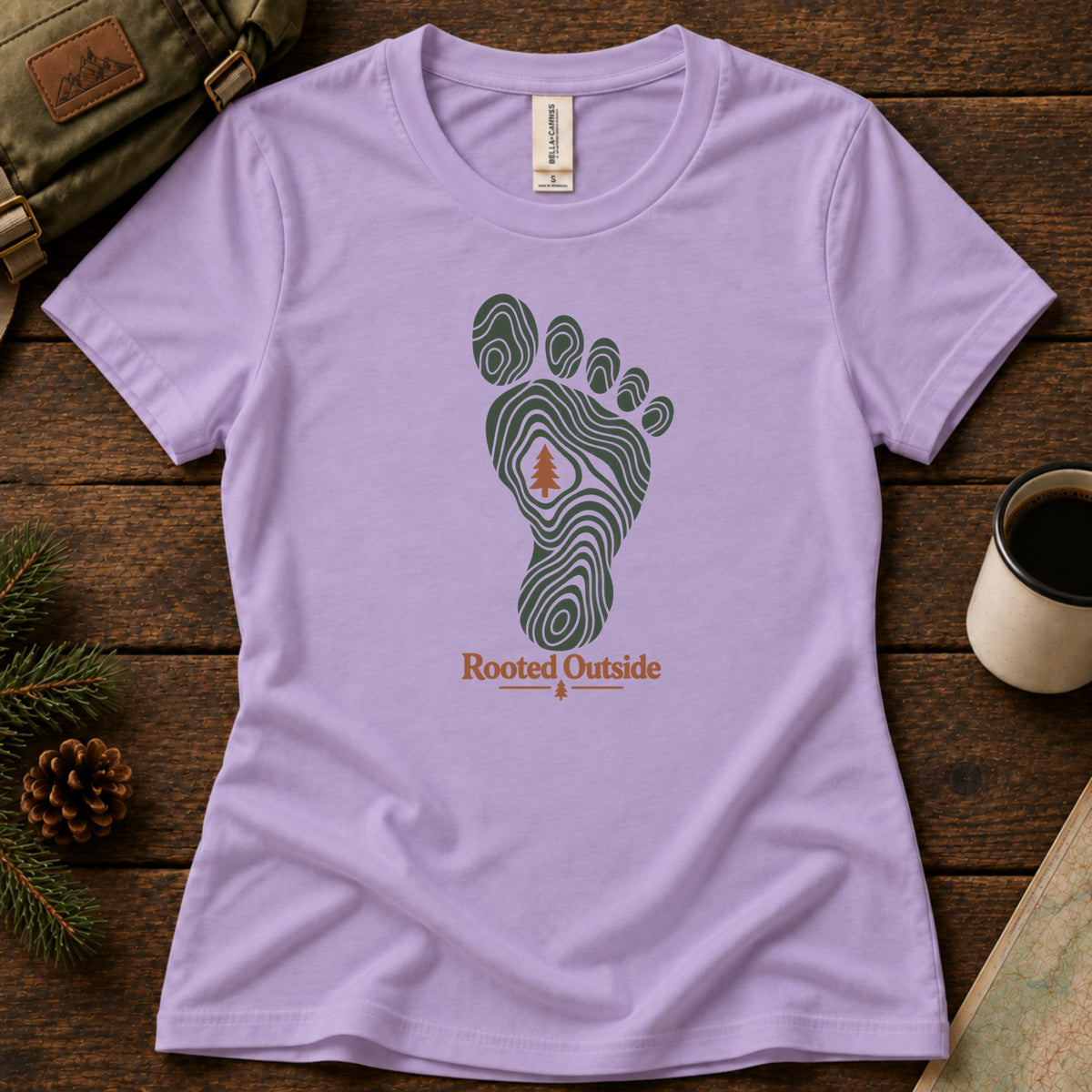 Rooted Outside Women's Tee