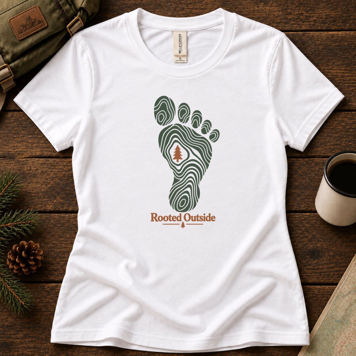 Rooted Outside Women's Tee