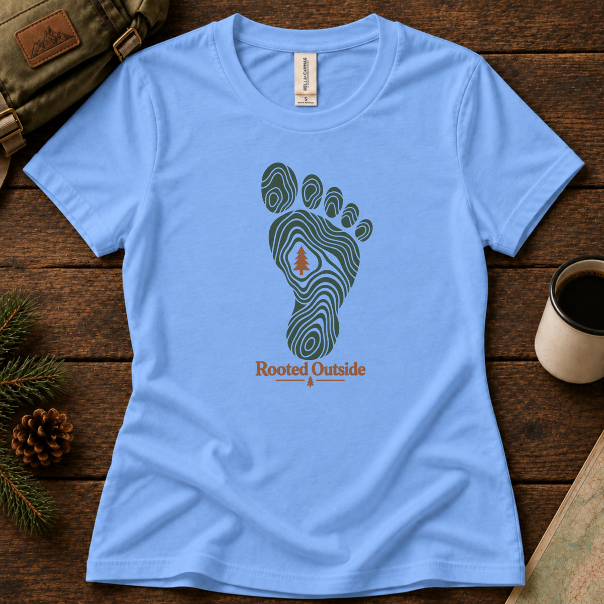 Rooted Outside Women's Tee