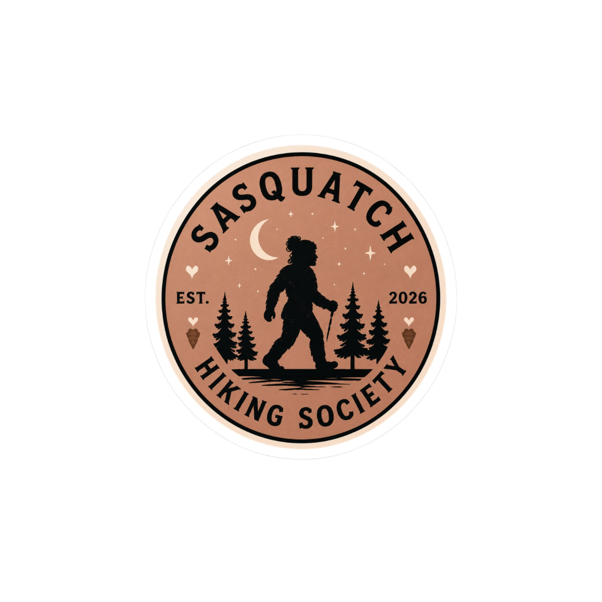 Moonlit Trail Vinyl Decal