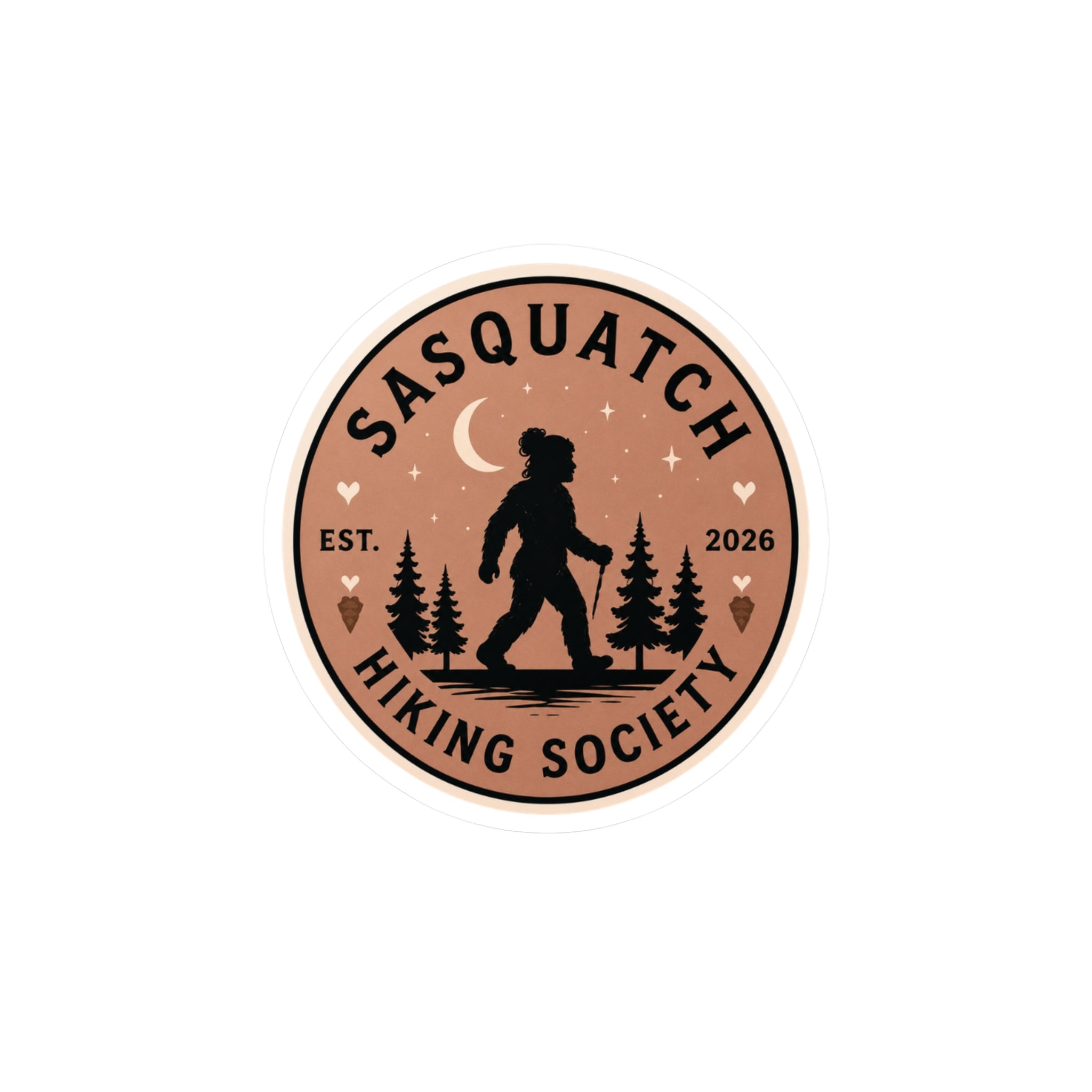 Moonlit Trail Vinyl Decal
