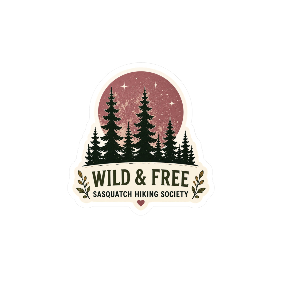 Wild & Free Vinyl Decal