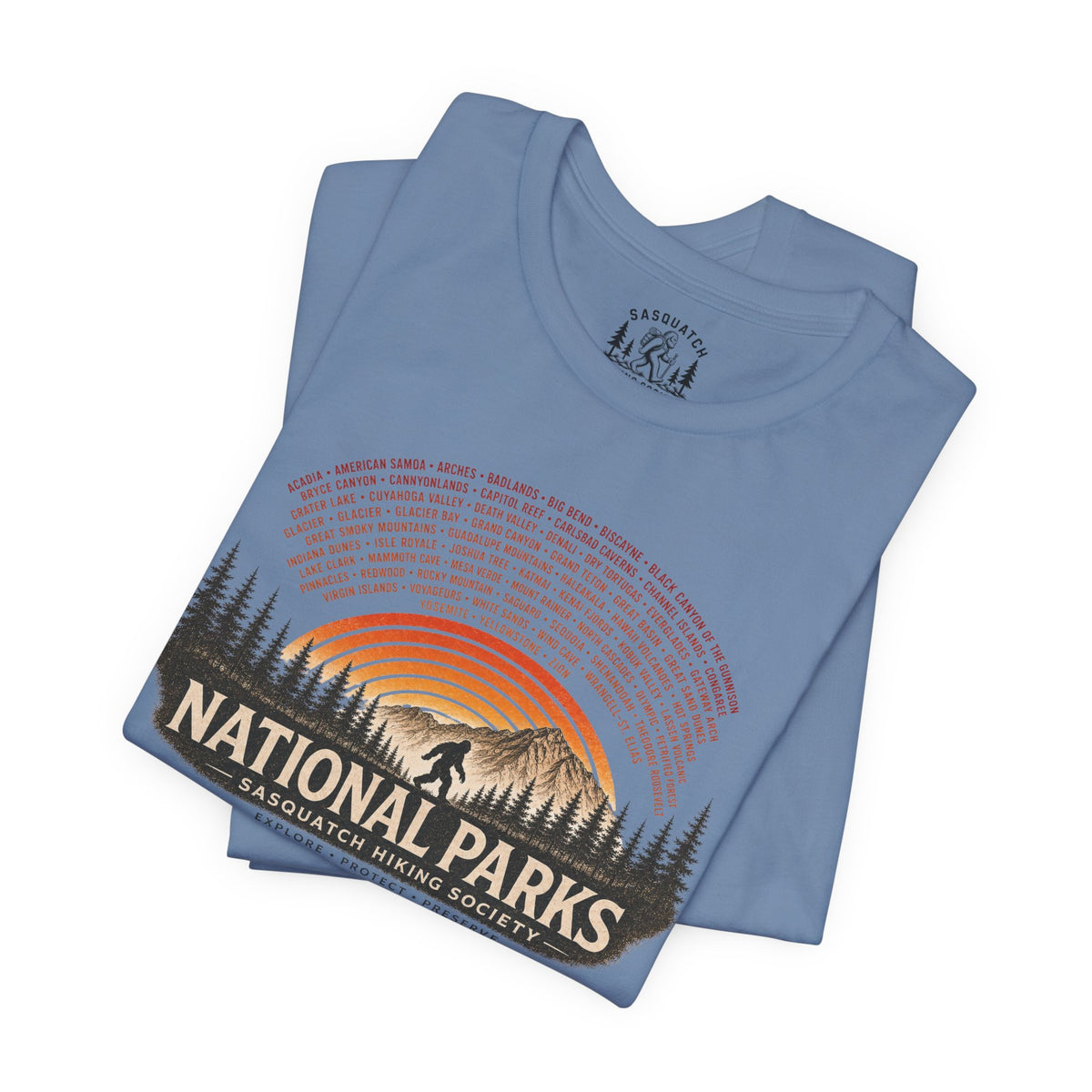 National Parks Sunset Men's Tee