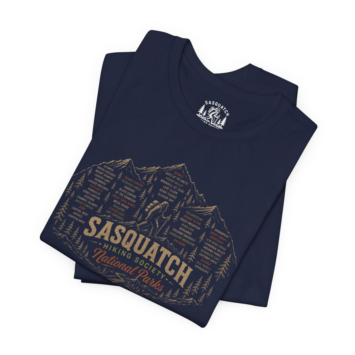 National Park Mountain Men's Tee