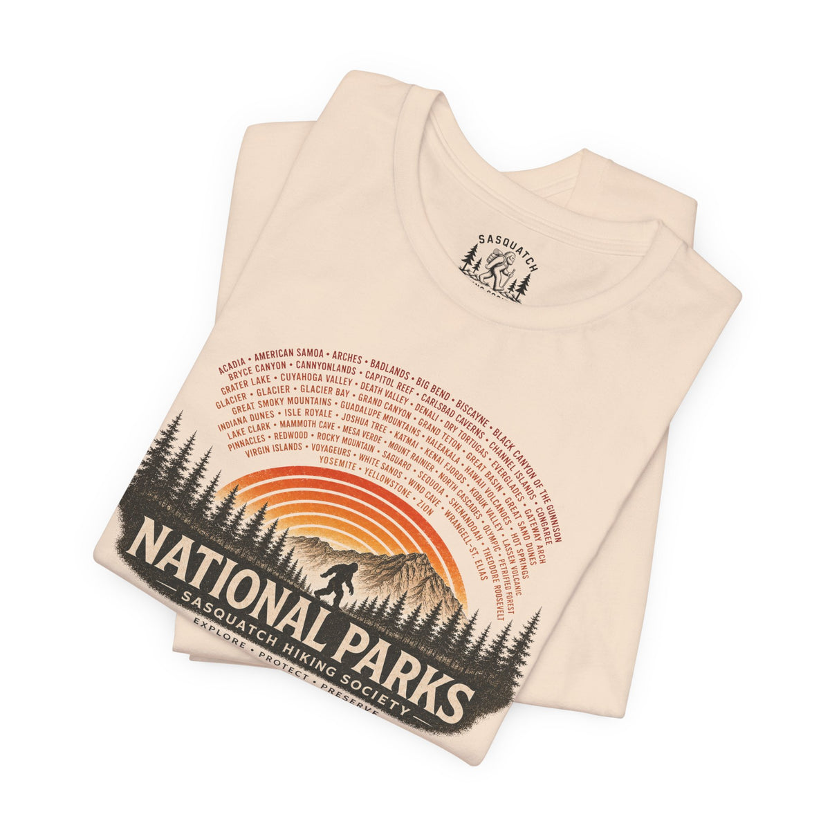 National Parks Sunset Men's Tee