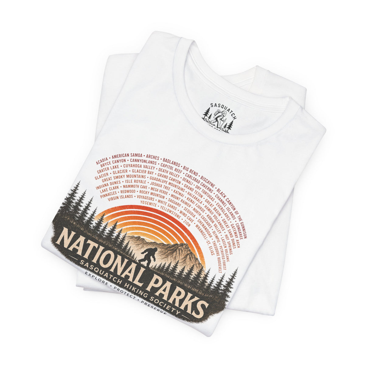 National Parks Sunset Men's Tee